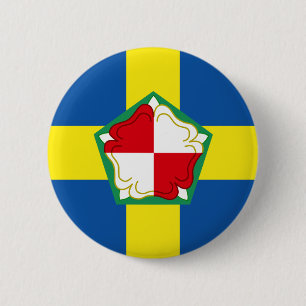 Flagga till Pembrokeshire Pinback Button Knapp