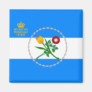Flagga till Queens, NY Magnet