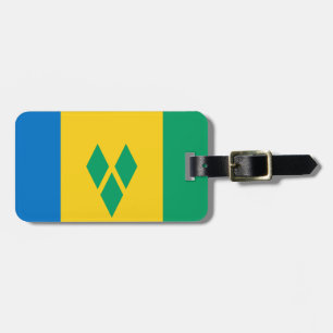 Flagga till Saint Vincent Easy ID Personal Bagagebricka