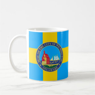 Flagga till Wilmington, Delaware Kaffemugg
