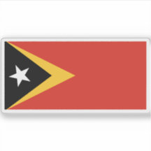 Flagga Timor-Leste (Öster Timor)