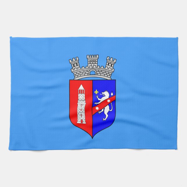 Flagga Tirana, Albaniens köksduk Kökshandduk (Horisontell)