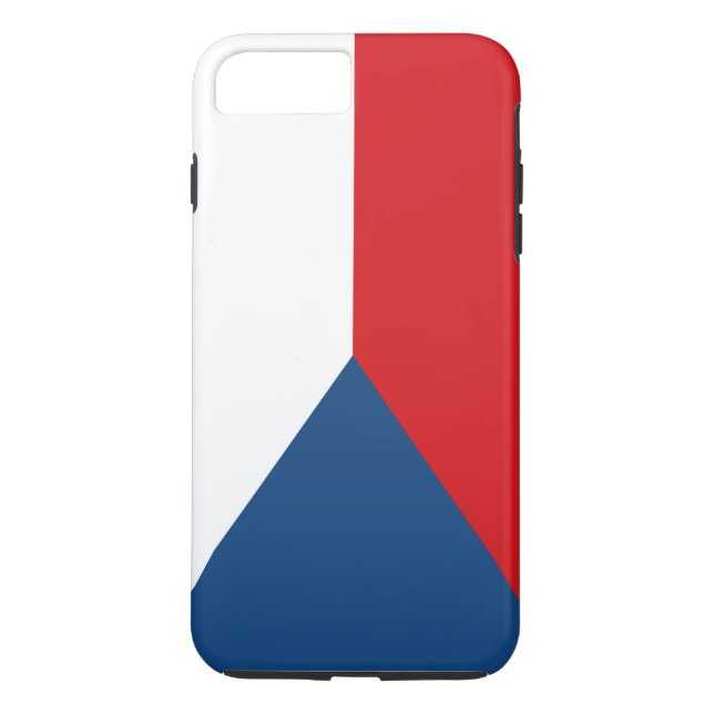 Flagga Tjeckien Case-Mate iPhone Skal (Baksida)
