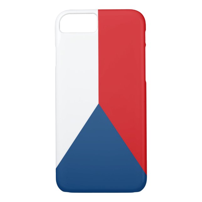 Flagga Tjeckien Case-Mate iPhone Skal (Baksida)