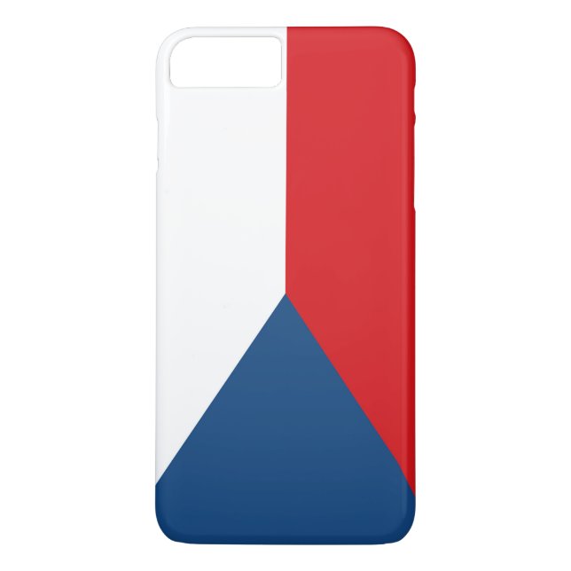 Flagga Tjeckien Case-Mate iPhone Skal (Baksida)