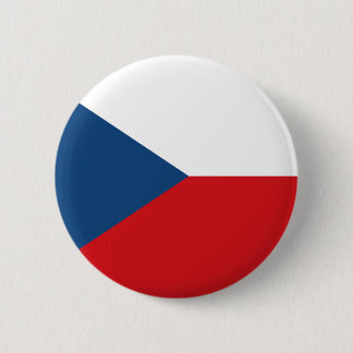 Flagga Tjeckien Knapp