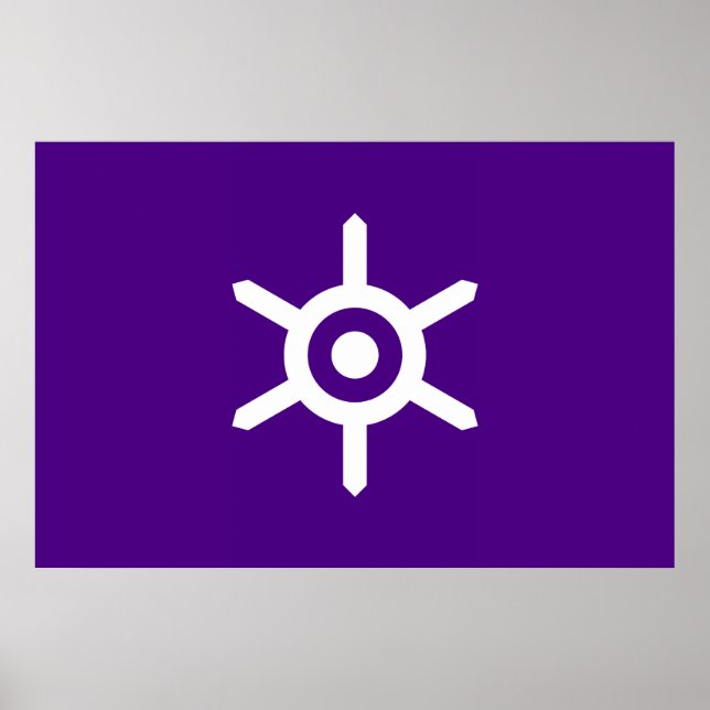 Flagga Tokyo Poster (Framsidan)