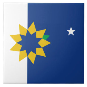 Flagga Topeka (Kansas) Kakelplatta