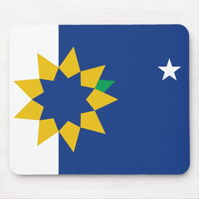 Flagga Topeka, Kansas Musmatta (Framsidan)