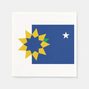Flagga Topeka, Kansas Pappersservett