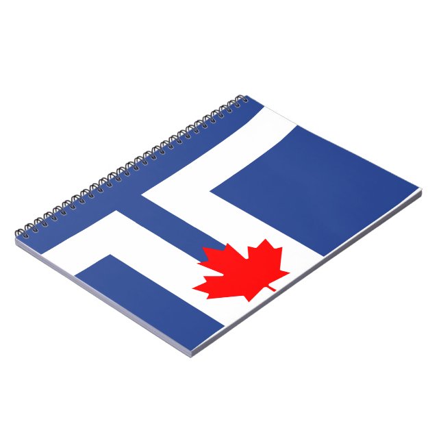 Flagga Toronto (Kanada) Anteckningsbok (Vänstra Sidan)