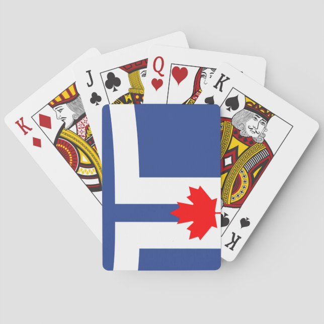 Flagga Toronto (Kanada) Casinokort (Baksidan)