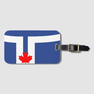 Flagga Toronto, Ontario Bagagebricka
