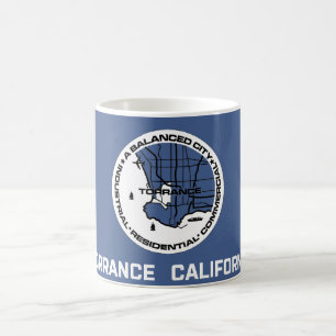 Flagga Torrance (Kalifornien) Kaffemugg