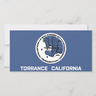 Flagga Torrance (Kalifornien) Kort