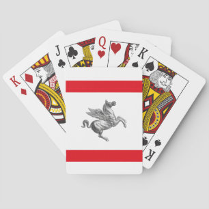 Flagga Toskana, ITALIEN Casinokort