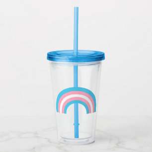 Flagga Transgender Rainbow Pride Take Away Mugg