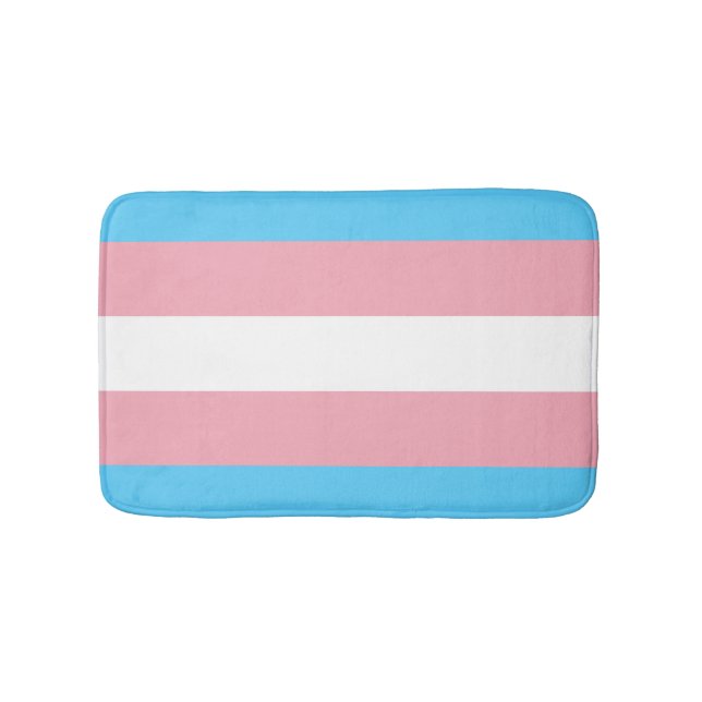 Flagga TransgenPride Badrumsmatta (Framsidan)