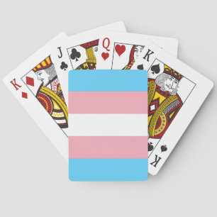 Flagga TransgenPride Casinokort