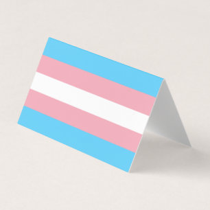 Flagga TransgenPride Kort