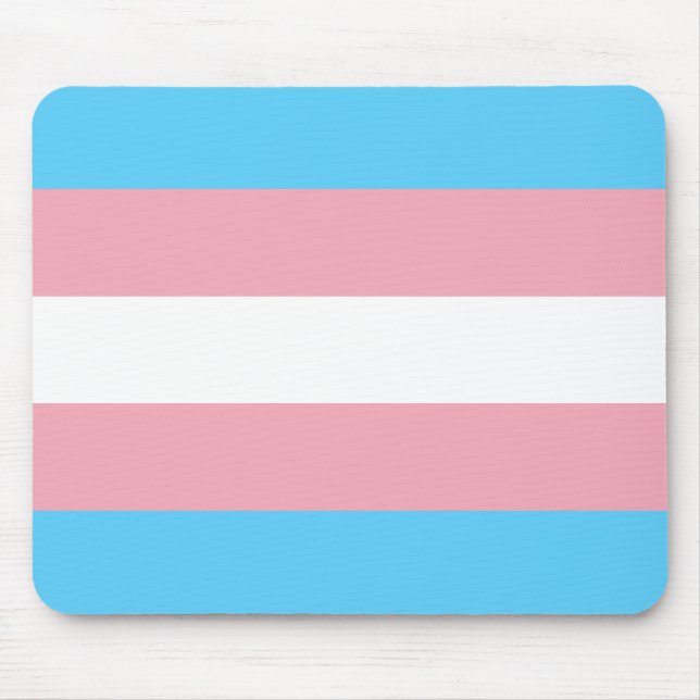 Flagga TransgenPride Musmatta (Framsidan)