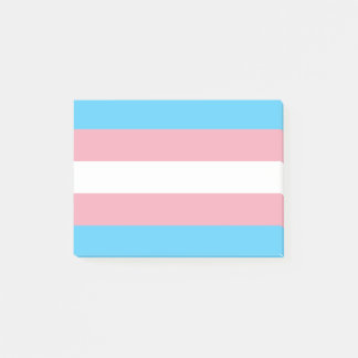 Flagga TransgenPride Post-it Block