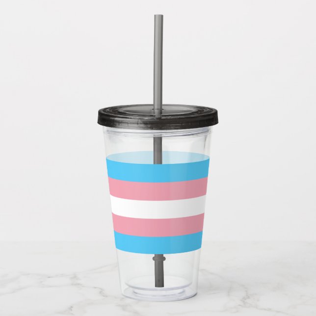 Flagga TransgenPride Take Away Mugg (Framsida)