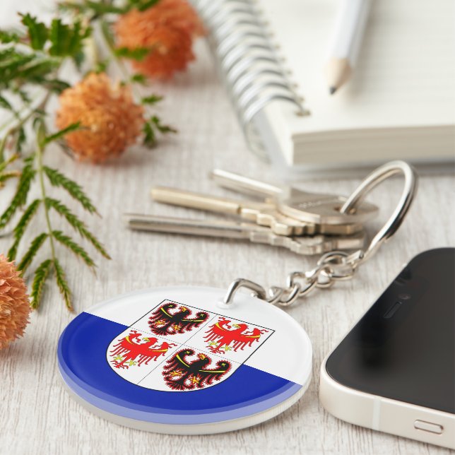 Flagga Trentino-Alto Adige (Italien) (Högra Framsidan)