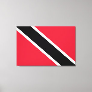 Flagga Trinidad och Tobago Canvastryck