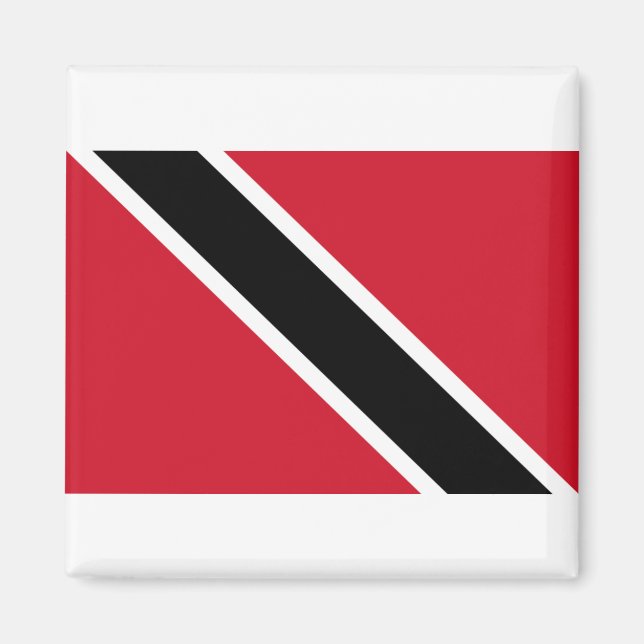 Flagga Trinidad och Tobago Magnet (Framsidan)