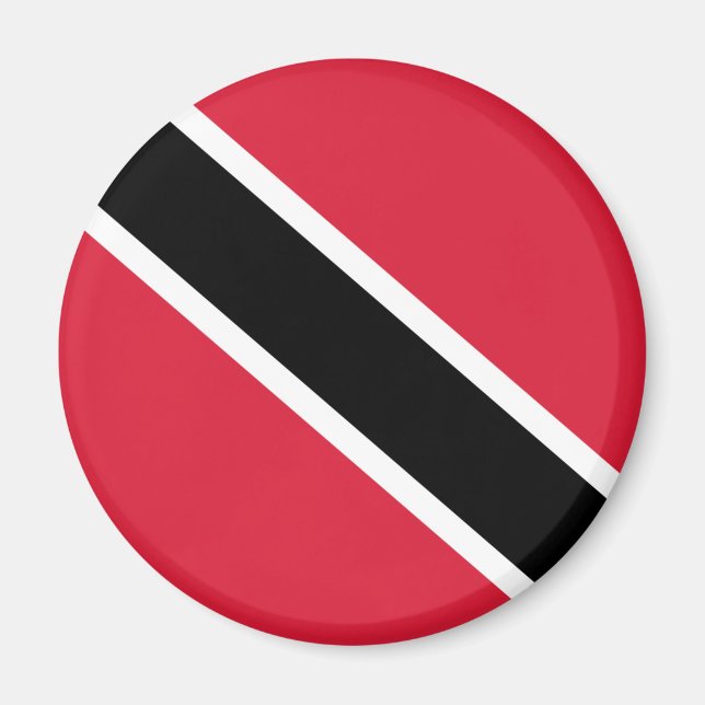 Flagga Trinidad och Tobago Magnet (Framsidan)