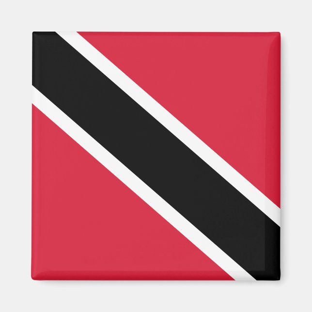 Flagga Trinidad och Tobago Magnet (Framsidan)
