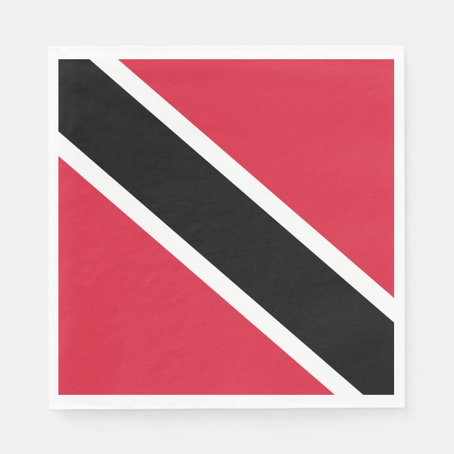 Flagga Trinidad och Tobago Pappersservett (Framsidan)