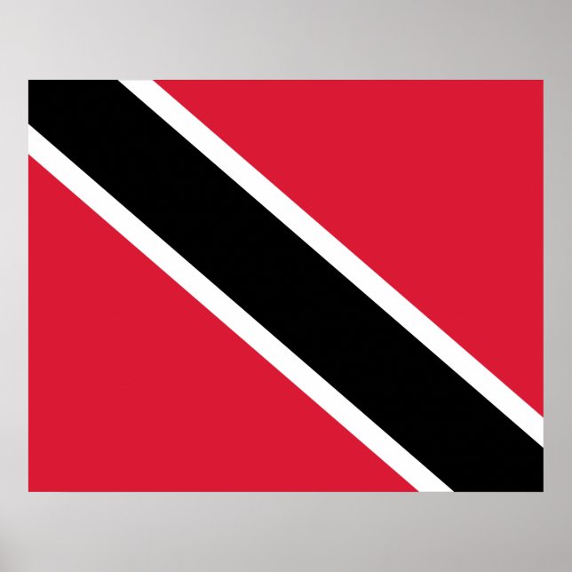 Flagga Trinidad och Tobago Poster (Framsidan)
