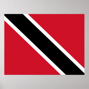 Flagga Trinidad och Tobago Poster