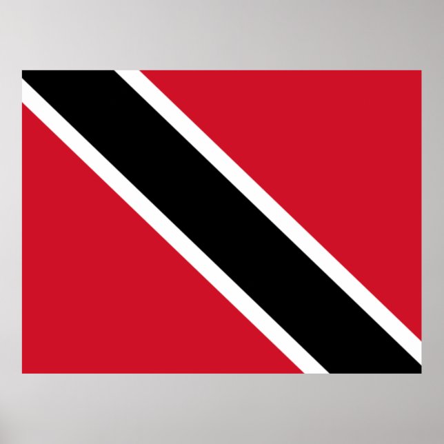 Flagga Trinidad och Tobago Poster (Framsidan)
