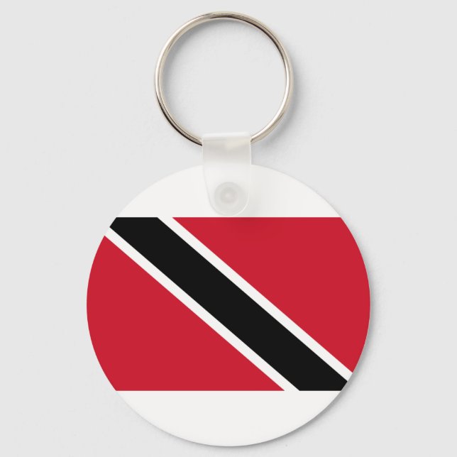 Flagga Trinidad och Tobago Products Nyckelring (Framsida)