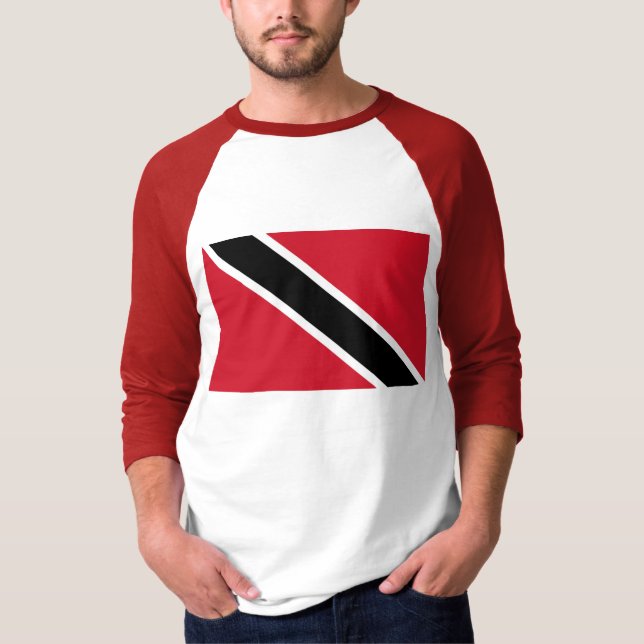 Flagga Trinidad och Tobago Products T-shirt (Framsida)