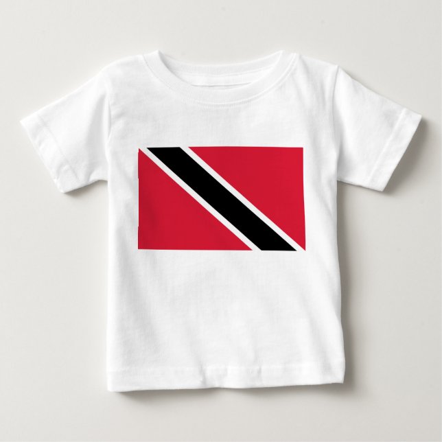 Flagga Trinidad och Tobago T Shirt (Framsida)
