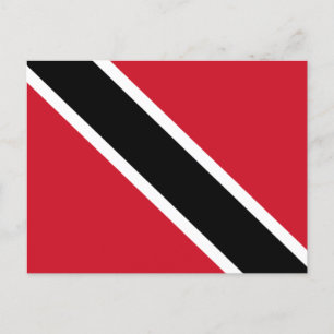 Flagga Trinidad och Tobago Vykort