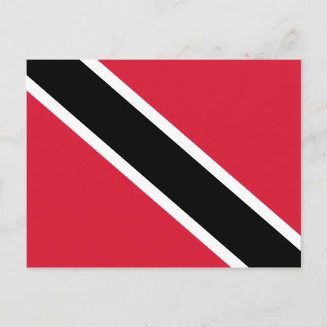 Flagga Trinidad och Tobago Vykort (Framsida)