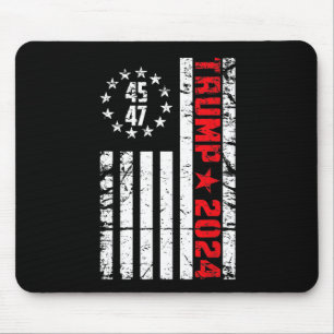 Flagga Trump 2024-45 47 Trump Betsy Ross Flagga Musmatta