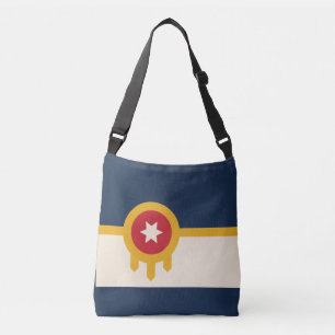 Flagga Tulsa, Oklahoma Axelväska