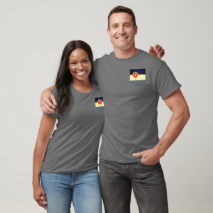 Flagga Tulsa, Oklahoma T-Shirt