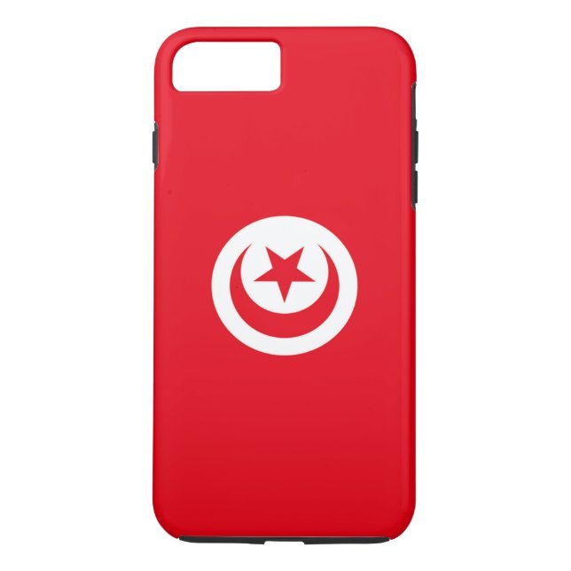 Flagga Tunisien Case-Mate iPhone Skal (Baksida)