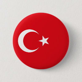 Flagga Turkiet Knapp