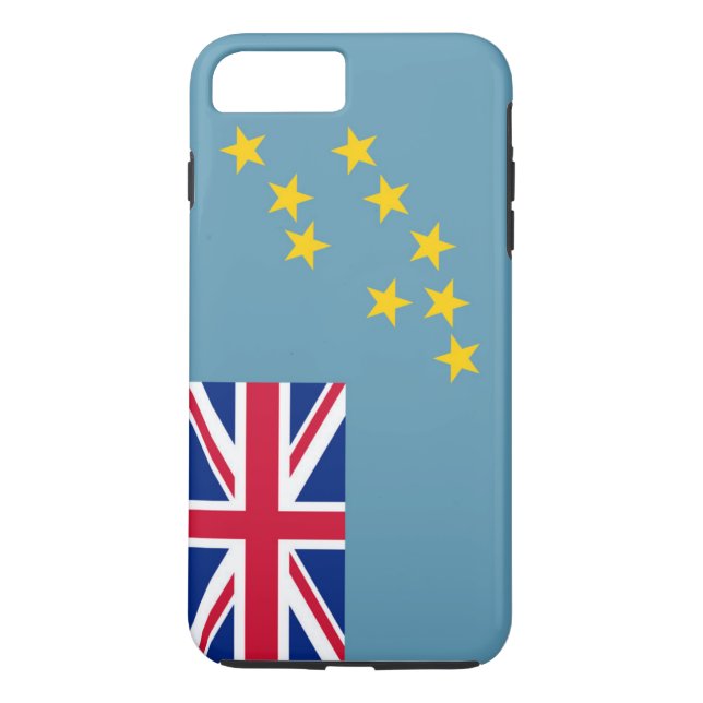 Flagga Tuvalu Case-Mate iPhone Skal (Baksida)