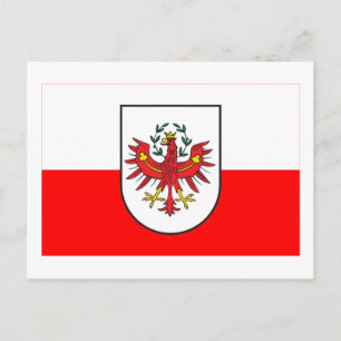 Flagga Tyrolen, Österrike Vykort