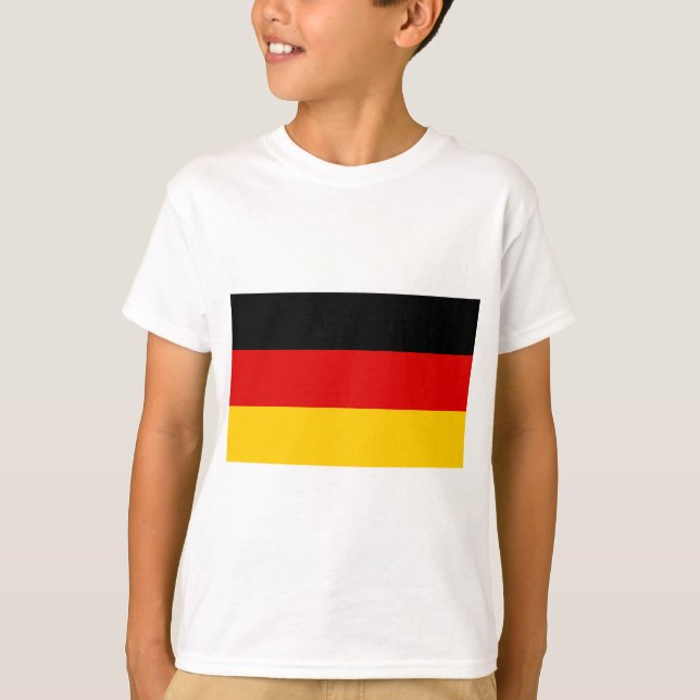 Flagga Tyskland - Bundesflaggge und Handelsflagge Tee (Framsida)