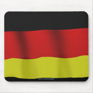 Flagga Tyskland Patriotic Världs flaggor Mousepad Musmatta